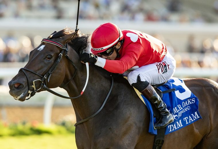 Tam Tam – Del Mar Oaks G1 – Benoit Photo, Del Mar
