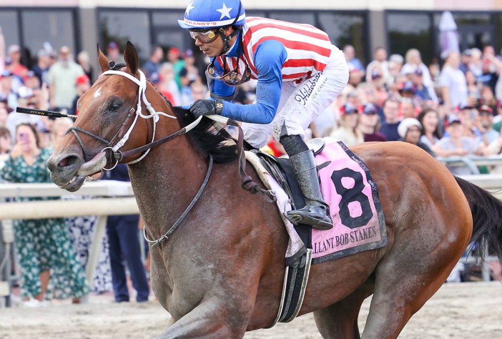 Stradale - Gallant Bob Stakes G2 at Parx Racing. Photo by Nikki Sherman/EQUI-PHOTO.