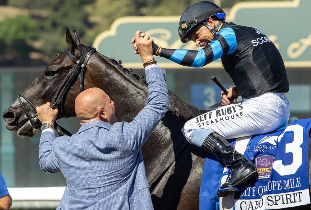 Cabo Spirit – City of Hope Mile Stakes G2 – Santa Anita Park – BENOIT Photo