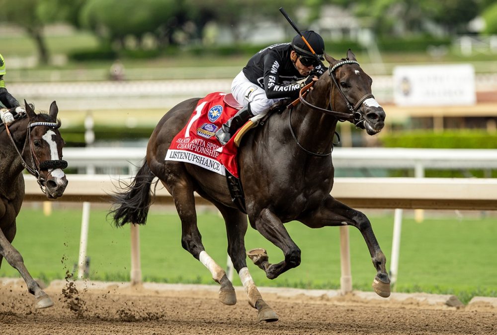 Listenupshance – Santa Anita Sprint Championship G2 – Benoit Photo