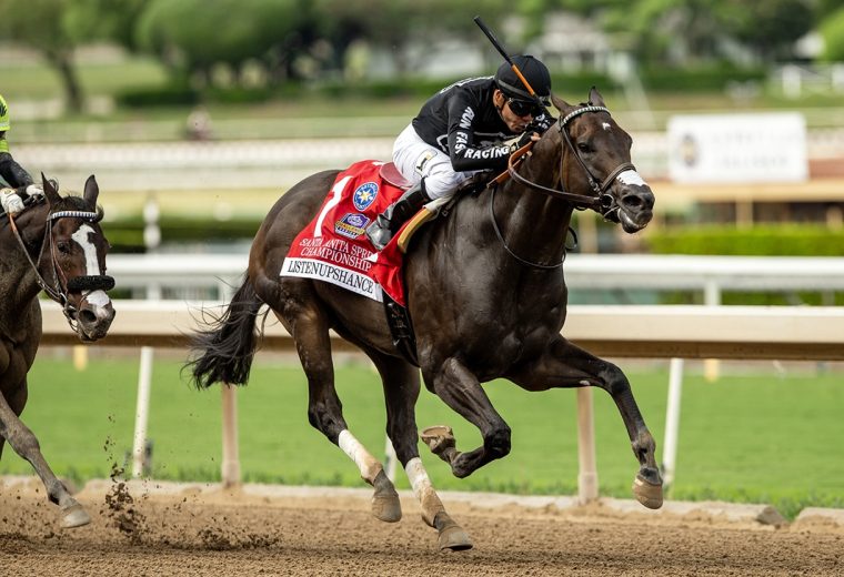 Listenupshance – Santa Anita Sprint Championship G2 – Benoit Photo