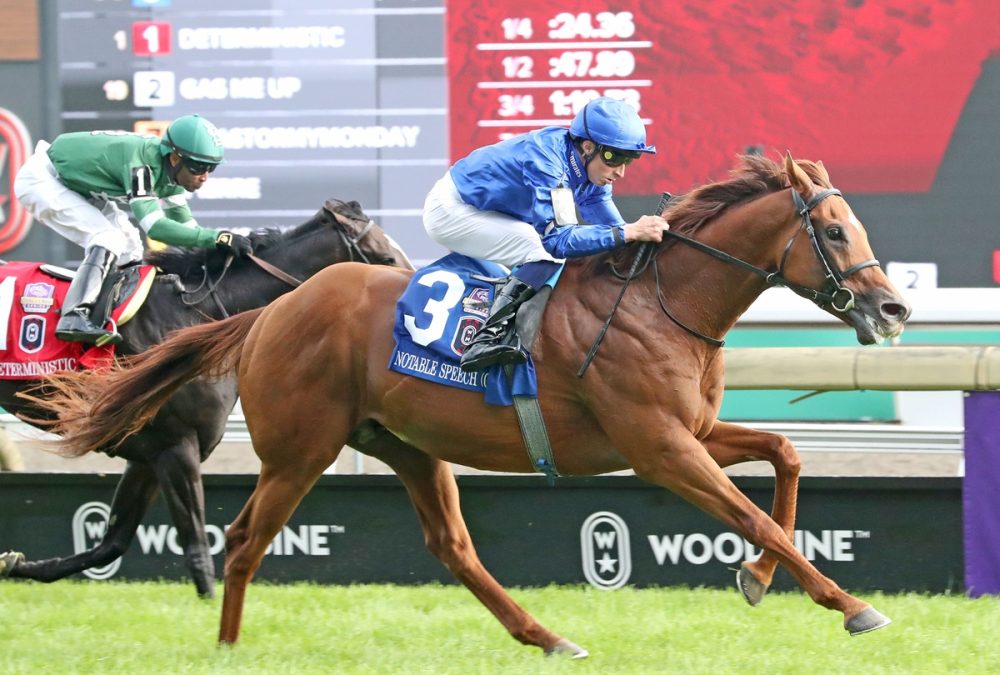 Notable Speech (GB) – Woodbine Mile G1 – MICHAEL BURNS - WOODBINE