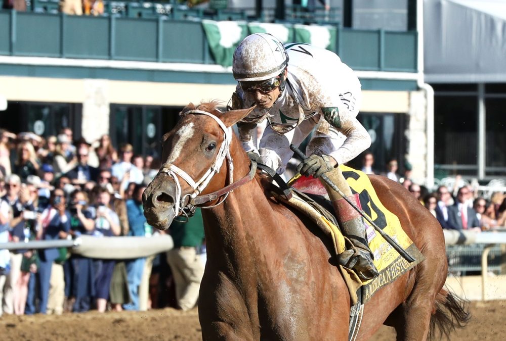 American History - Breeders' Futurity G1 - Keeneland - John Gallagher / Coady Media