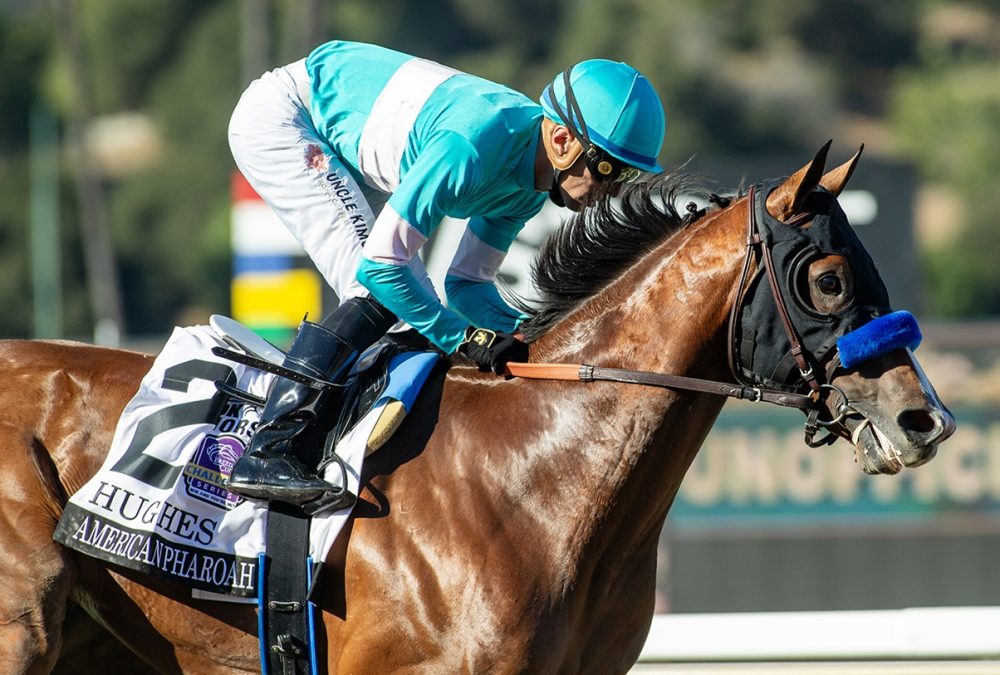 Hughes - American Pharoah Stakes G1 - Santa Anita Park, Arcadia CA. © BENOIT PHOTO